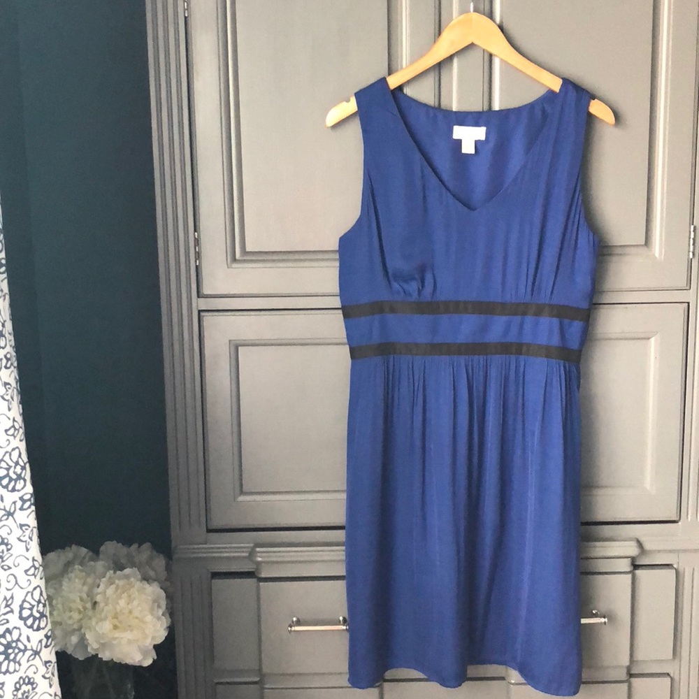 Ann Taylor Loft cobalt blue dress size 6